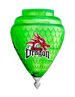 PEONZA TURBO DRAGÓN VERDE