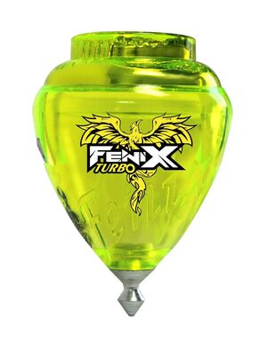 PEONZA TURBO FÉNIX AMARILLO, NARANJA O ROJA