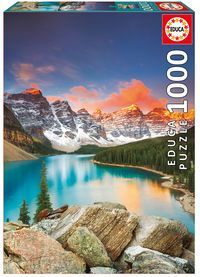 PUZZLE 1000 * LAGO MORAINE, BANFF NATIONAL PARK, CANADA R:17
