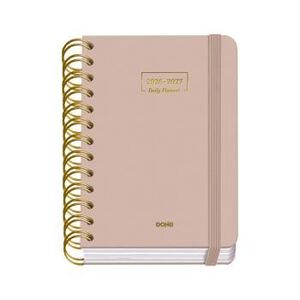 AGENDA ESCOLAR 2026 2027 D/P BEIGE A6