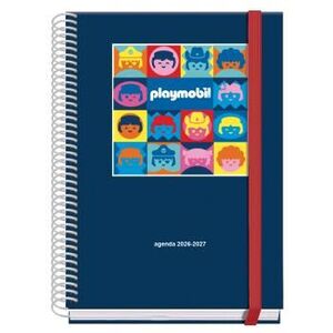 AGENDA ESCOLAR 2026 2027 S/V PLAYMOBIL A5