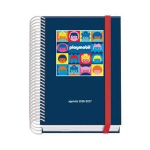 AGENDA ESCOLAR 2026 2027 D/P PLAYMOBIL A6