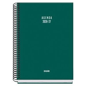 AGENDA ESCOLAR 2026 2027 S/V VERDE COLOR VIBES A5