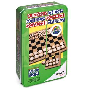 AJEDREZ TRAVEL CAJA METAL