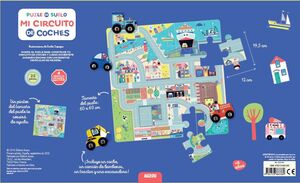 PUZZLE CIRCUITO DE COCHES. AUZOU