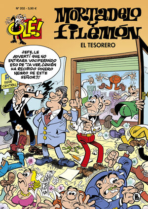OLE MORTADELO Y FILEMON 202 - EL TESORERO