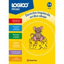 LOGICO PRIMO. DERECHA-IZQUIERDA, ARRIBA-ABAJO (5-6 AÑOS) 16 FICHAS