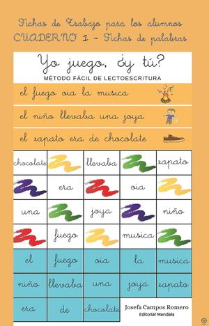 MANUAL DE LECTOESCRITURA FICHAS DE PALABRAS 1