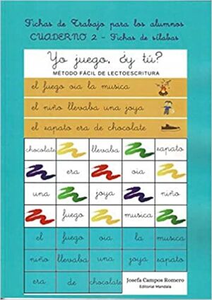 MANUAL DE LECTOESCRITURA FICHAS DE SÍLABAS 2