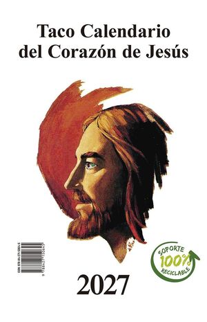 TACO CALENDARIO DEL CORAZON DE JESUS GIGANTE 2027