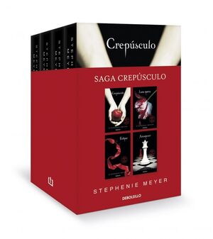 SAGA CREPÚSCULO (EDICIÓN PACK CON: CREPÚSCULO  LUNA NUEVA  ECLIPSE  AMANECER)