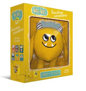 ¥AC-¥AC, EL MONSTRUO COMELIBROS - LIBRO Y PELUCHE
