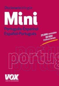 DICCIONARIO BILINGÜE MINI PORTUGUES ESPAÑOL