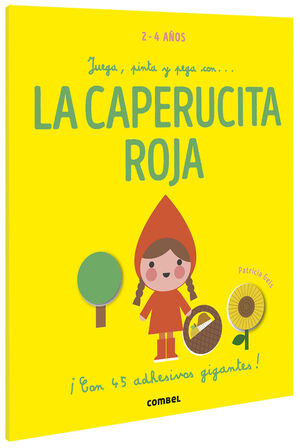 JUEGA, PINTA Y PEGA CON... CAPERUCITA ROJA - PEFC