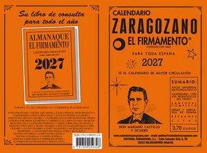CALENDARIO ZARAGOZANO 2027