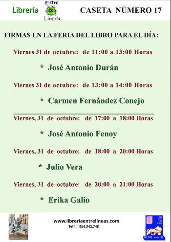 La FELISE de Entre Líneas, viernes 31